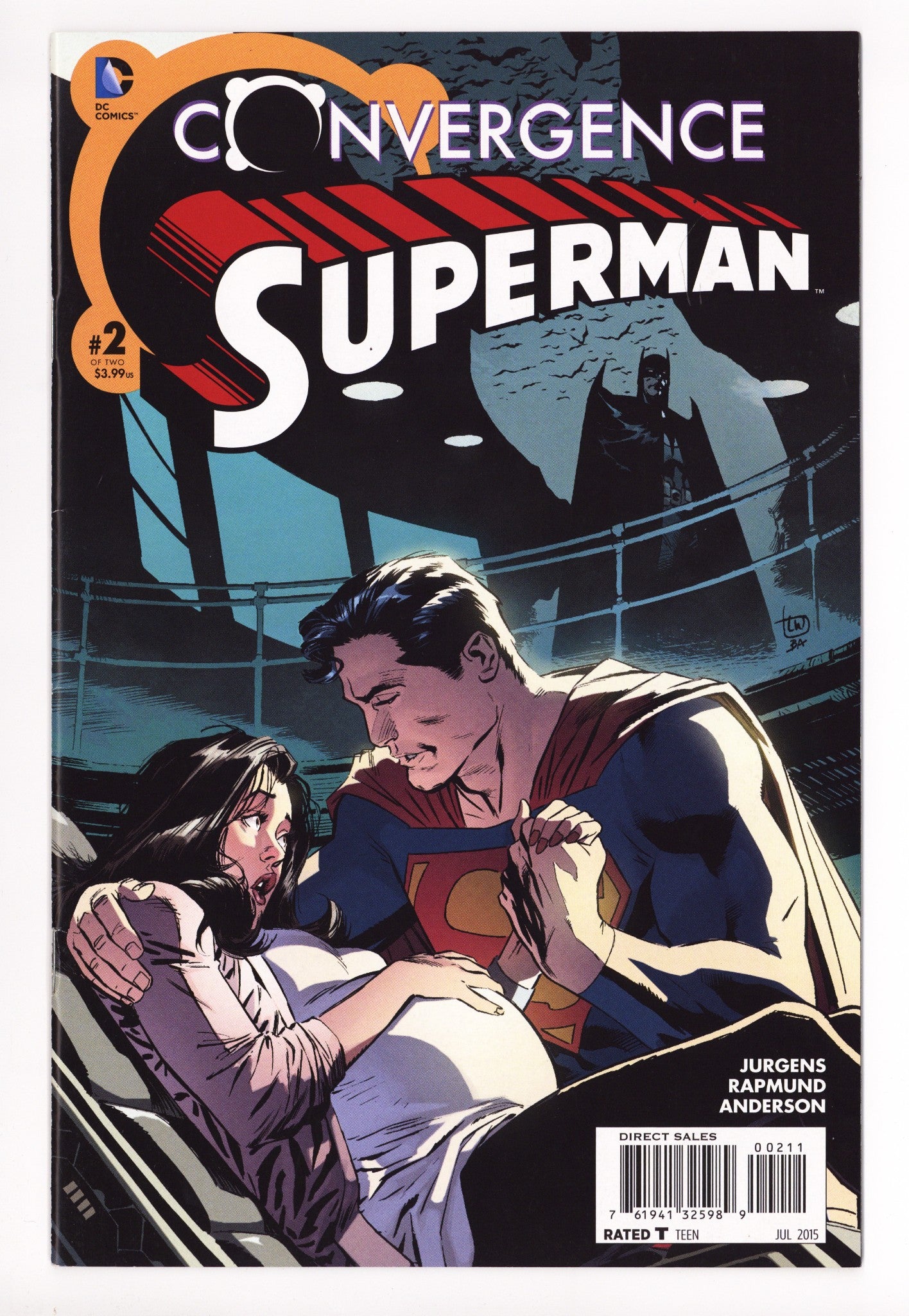 Convergence Superman   2  NM- (9.2)   (2015)        