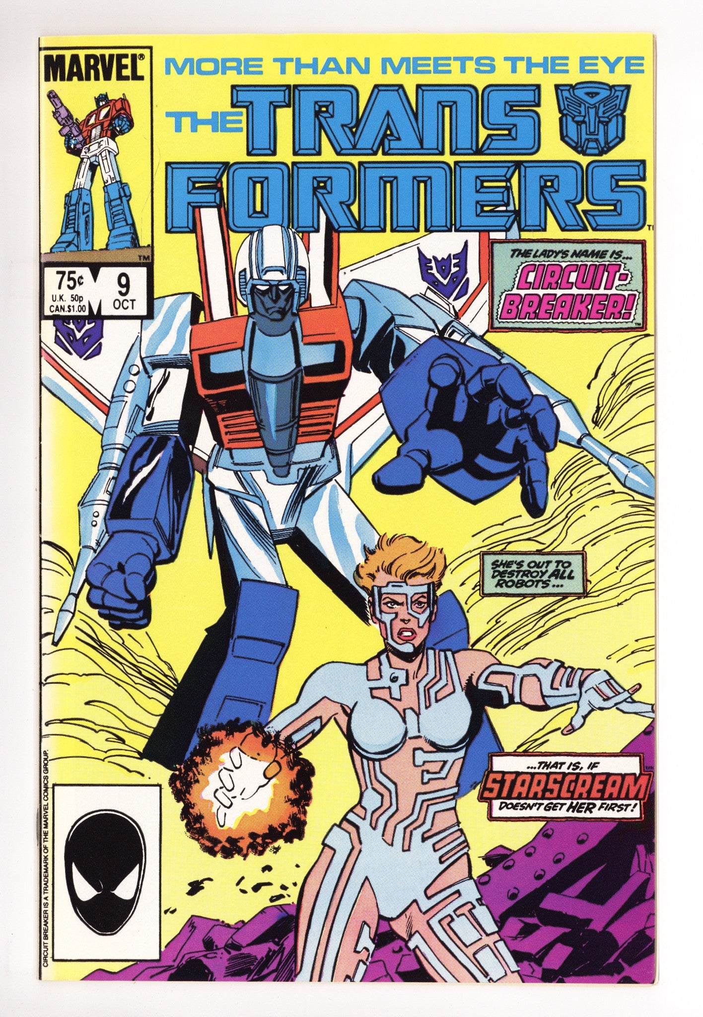 The Transformers 9 Low Grade (1985) 