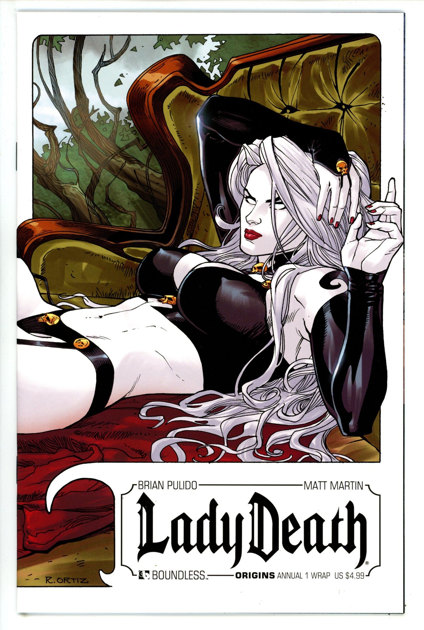 Lady Death Origins Annual 1 NM (9.4) (2011) Ortiz Variant 