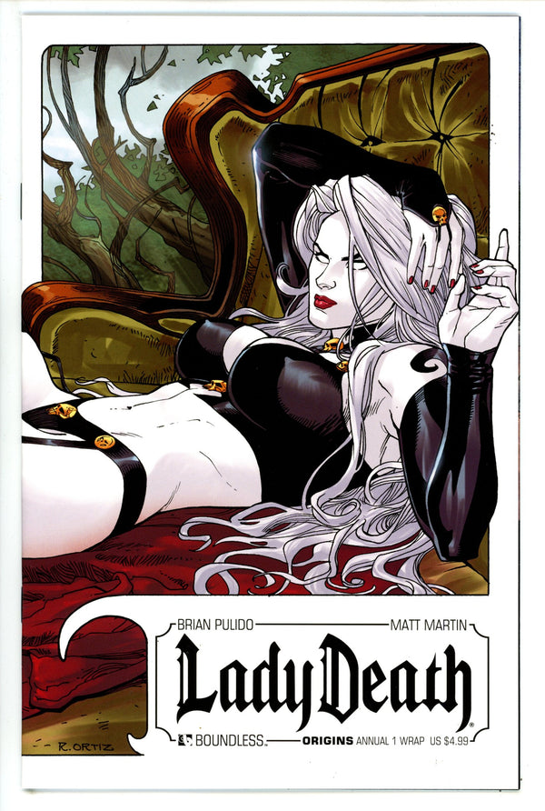 Lady Death Origins Annual 1 NM (9.4) (2011) Ortiz Variant