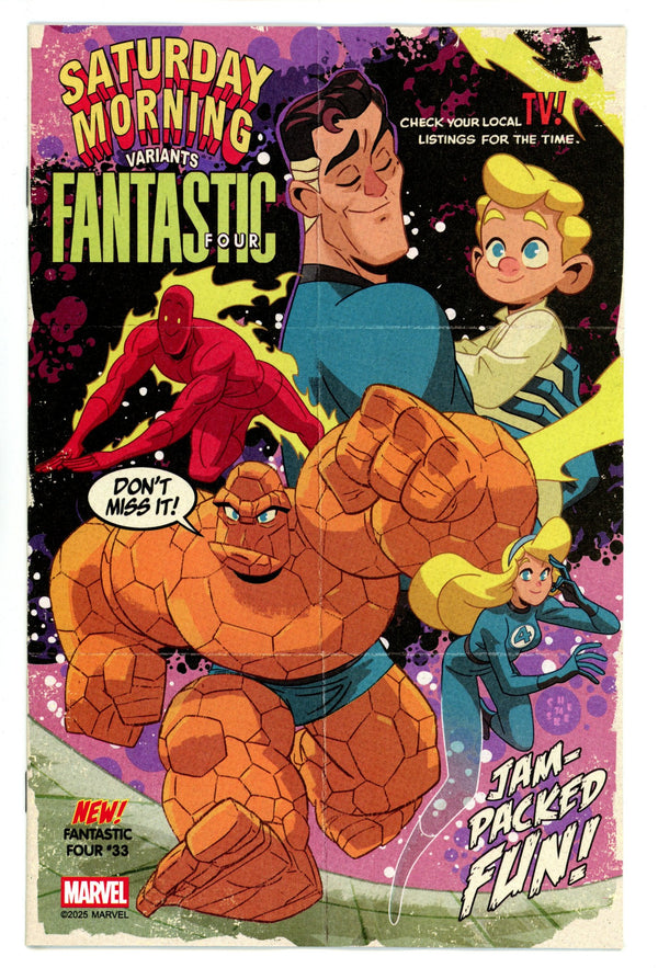 Fantastic Four Vol 7 33 Galloway Variant (2025)