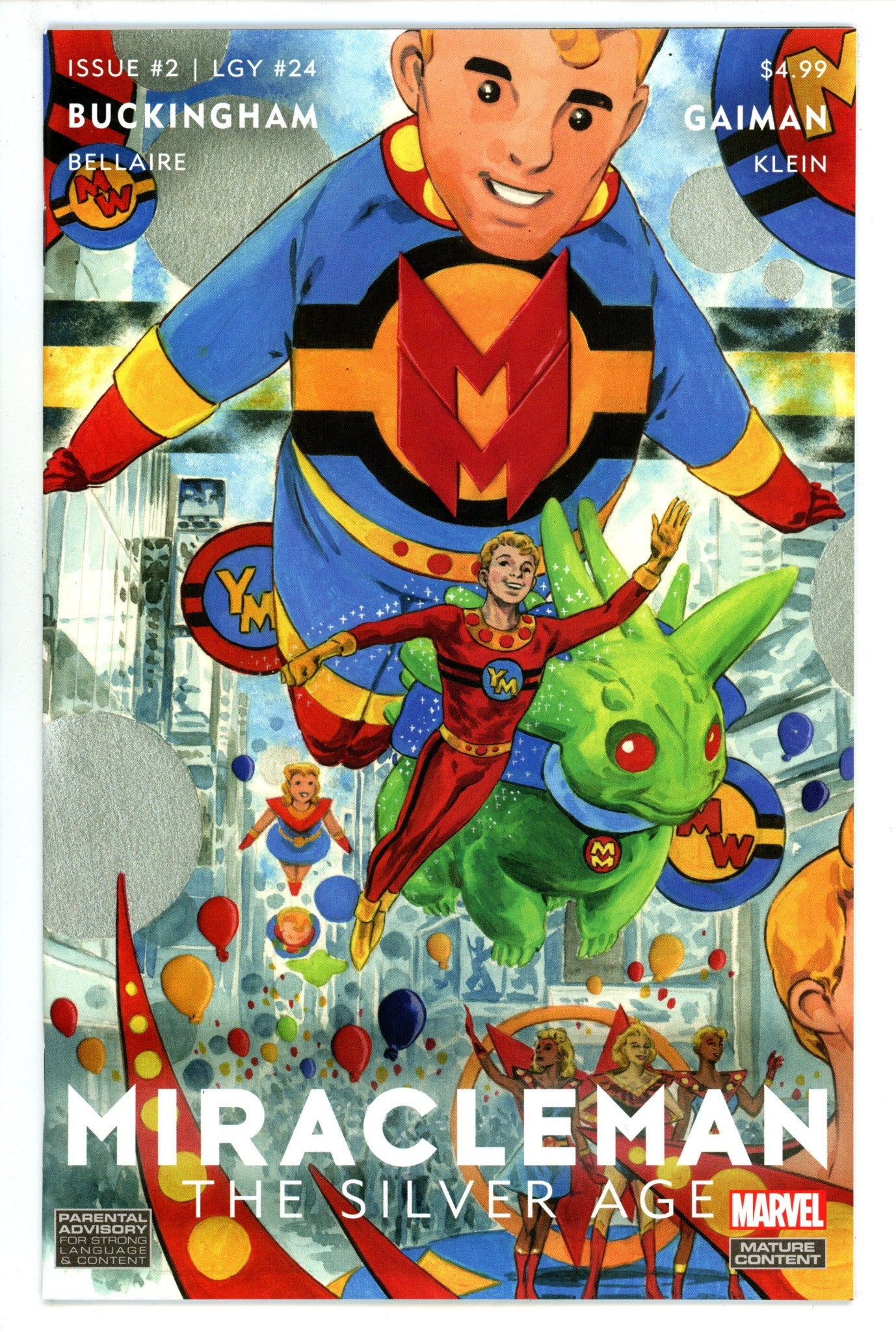 Miracleman by Gaiman and Buckingham: The Silver Age 2 (24) High Grade (2023) 