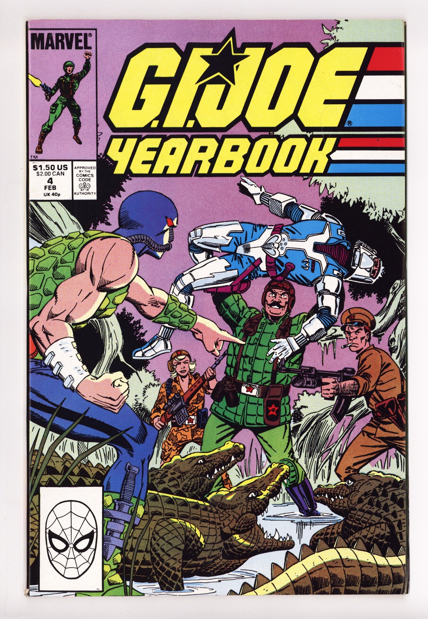 G.I. Joe Yearbook 4 High Grade (1988) 