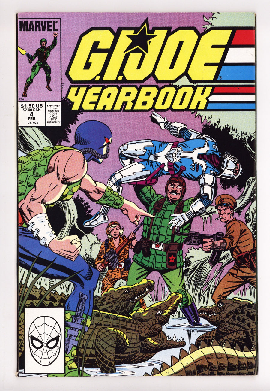 G.I. Joe Yearbook 4 High Grade (1988) 