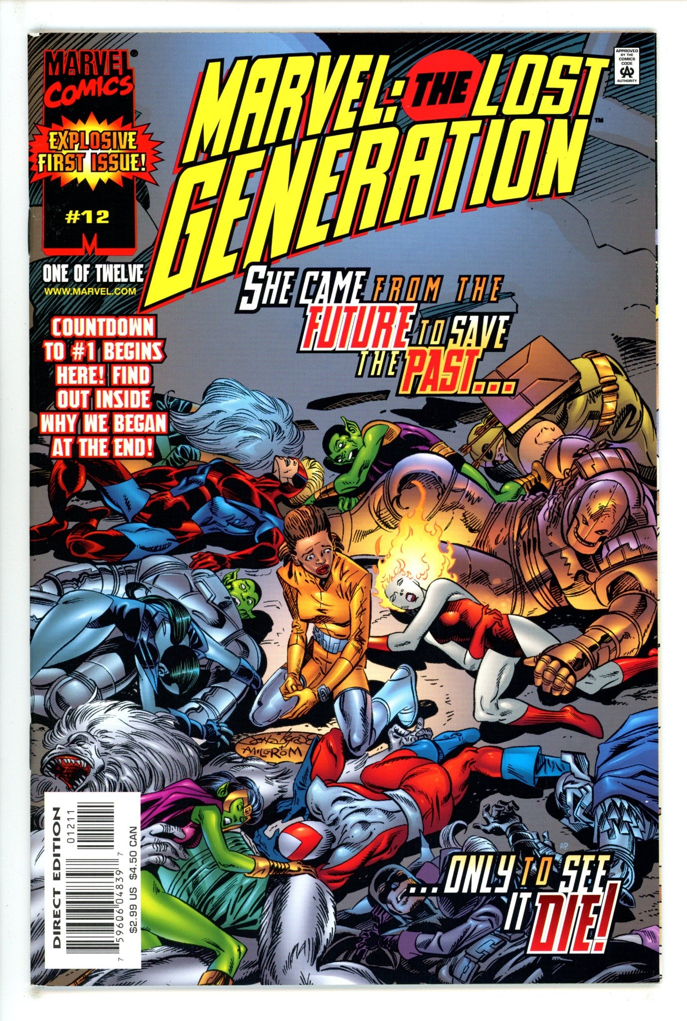 Marvel: The Lost Generation 12 (2000)