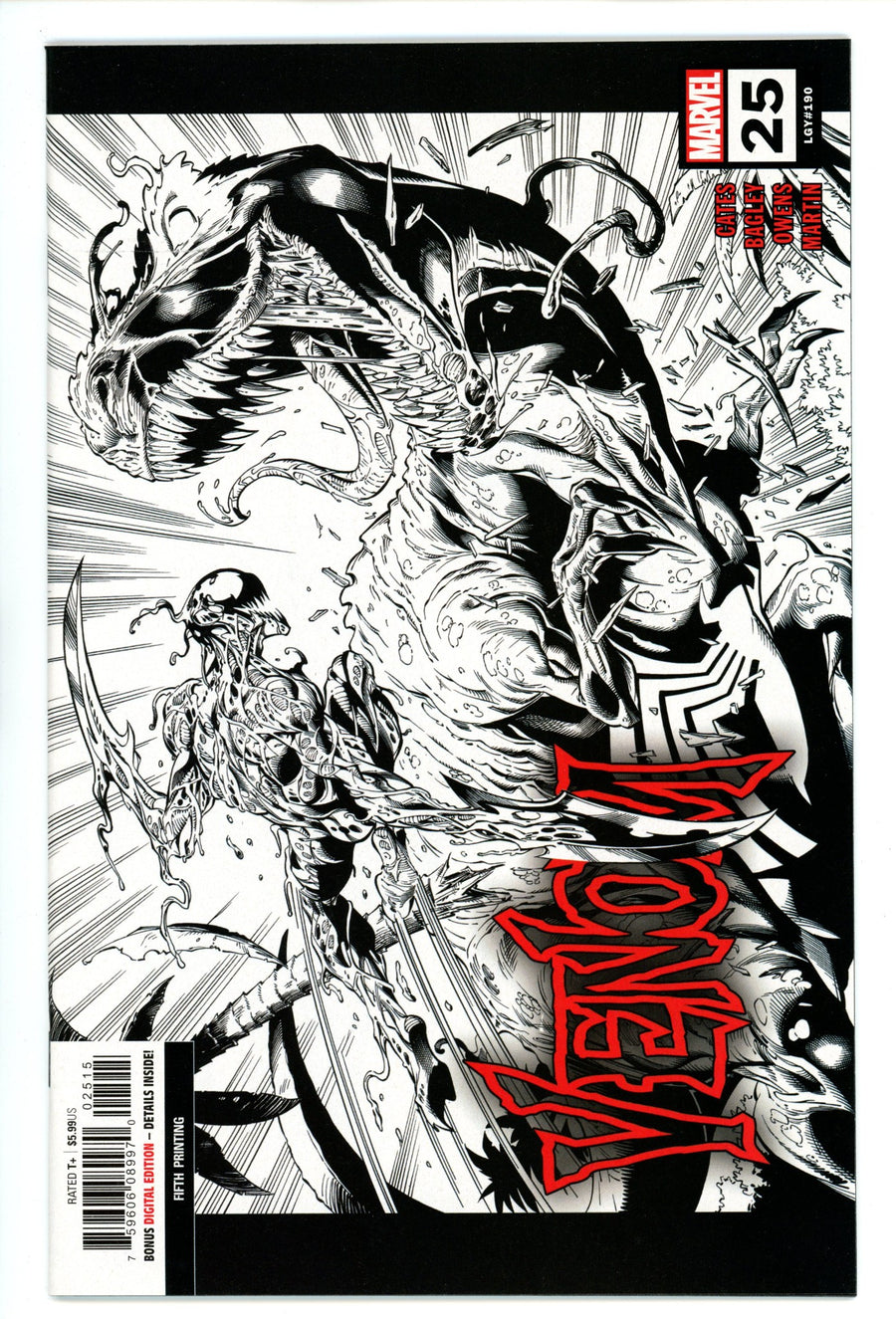 Venom Vol 4 25 (190) High Grade (2021) 5th Print 