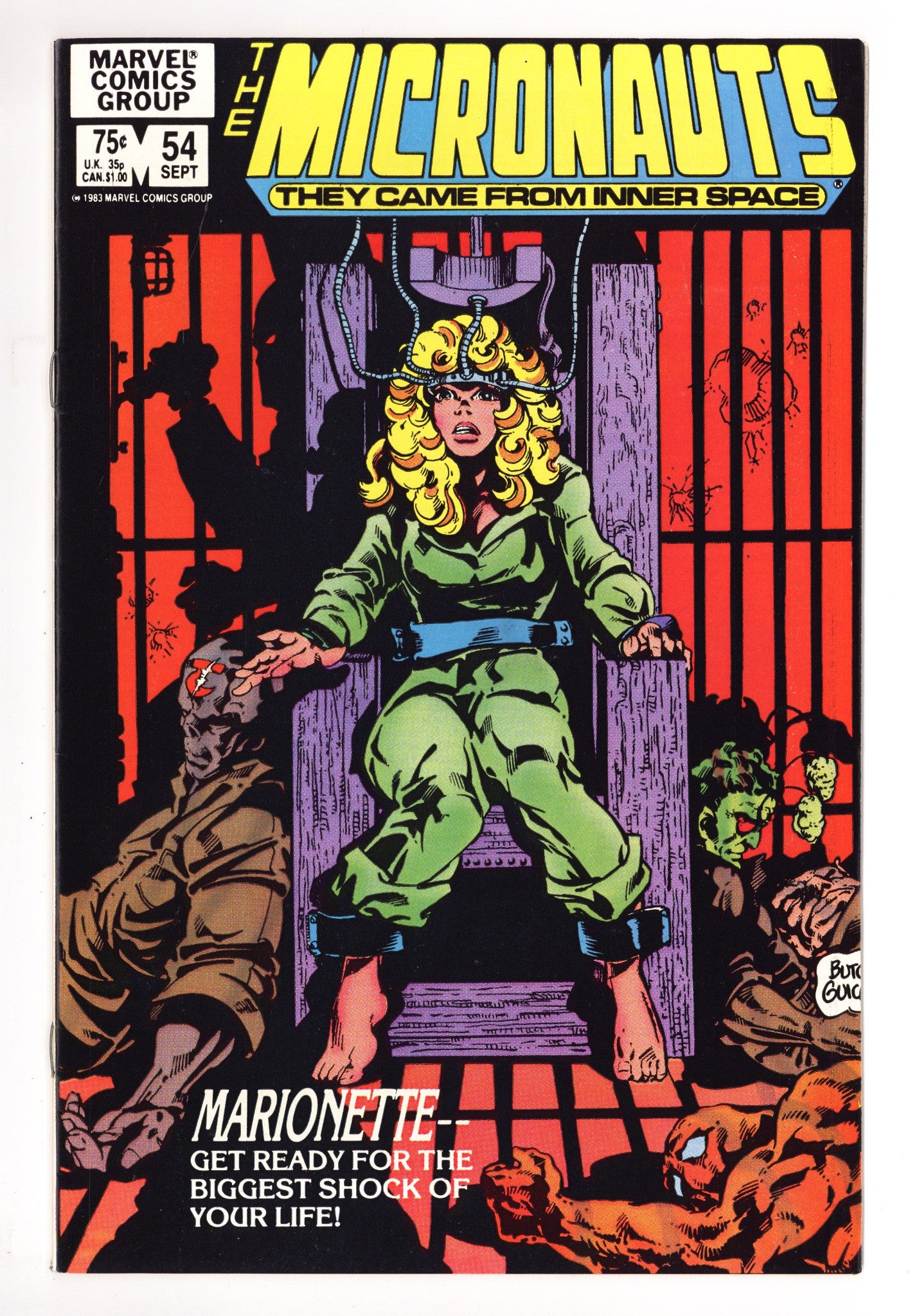 Micronauts Vol 1 54 High Grade (1983) 