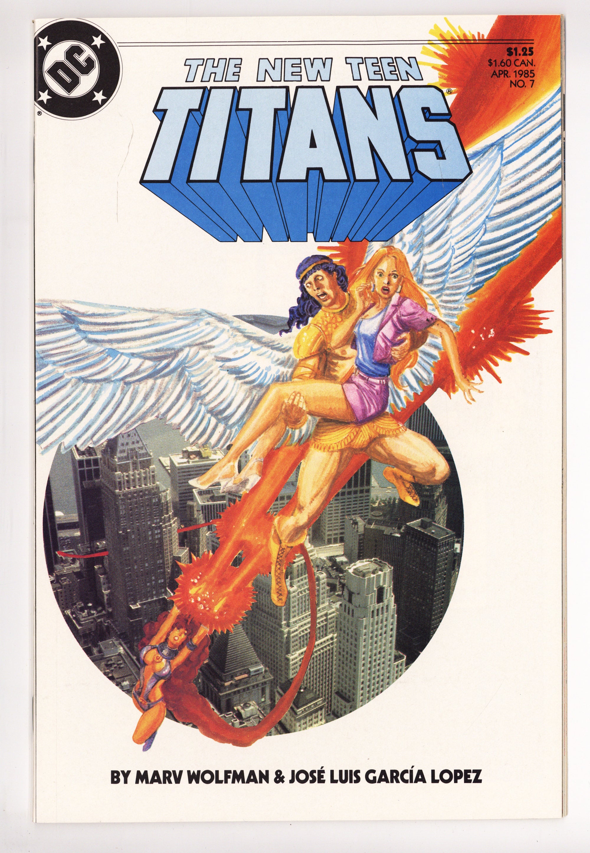 The New Teen Titans Vol 2 7 High Grade (1985) 