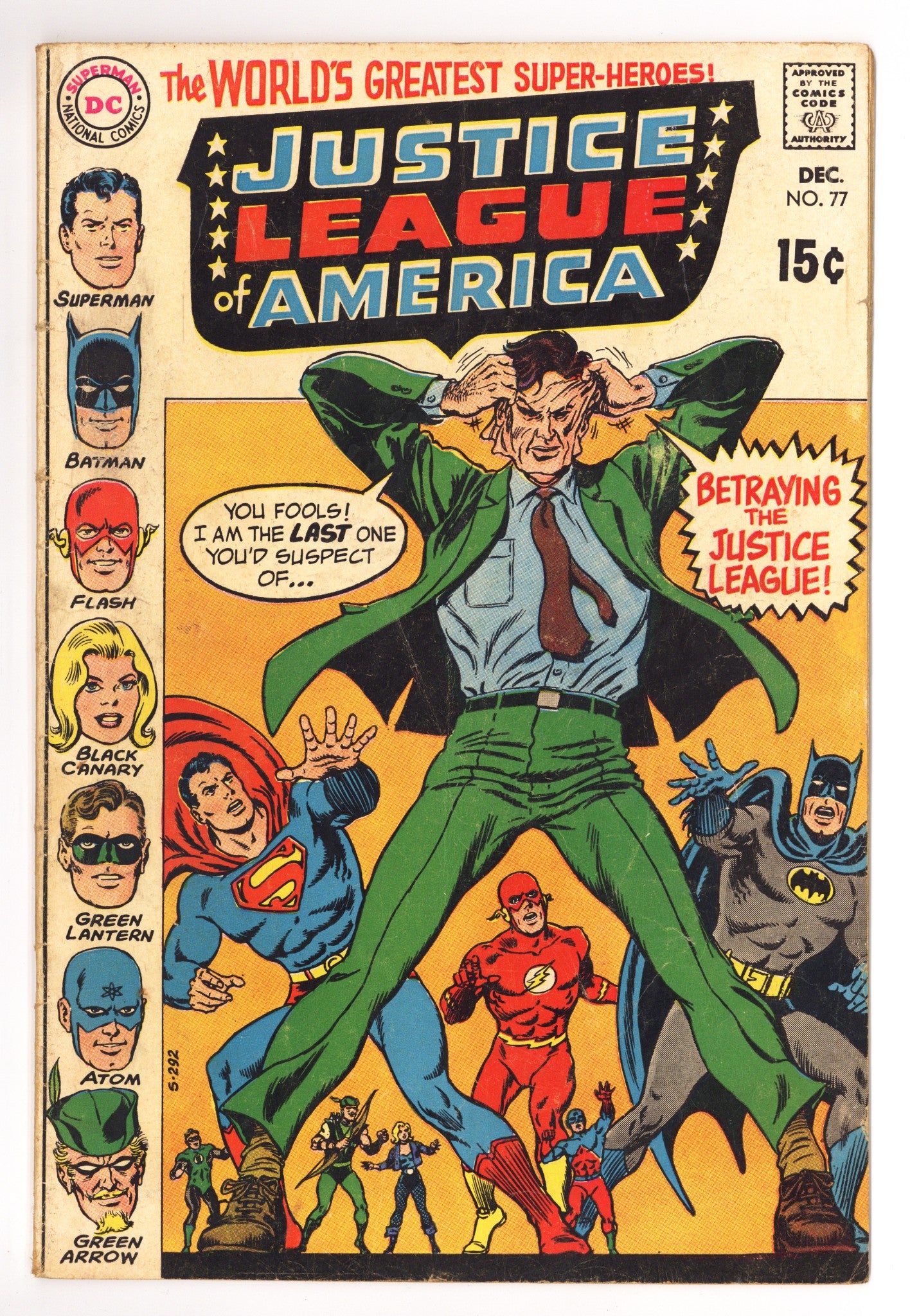 Justice League of America Vol 1 77 GD/VG (3.0) (1969) 