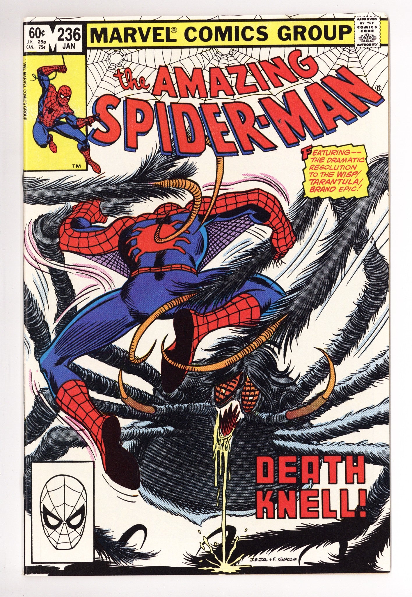 The Amazing Spider-Man Vol 1 236 NM- (9.2) (1983) 