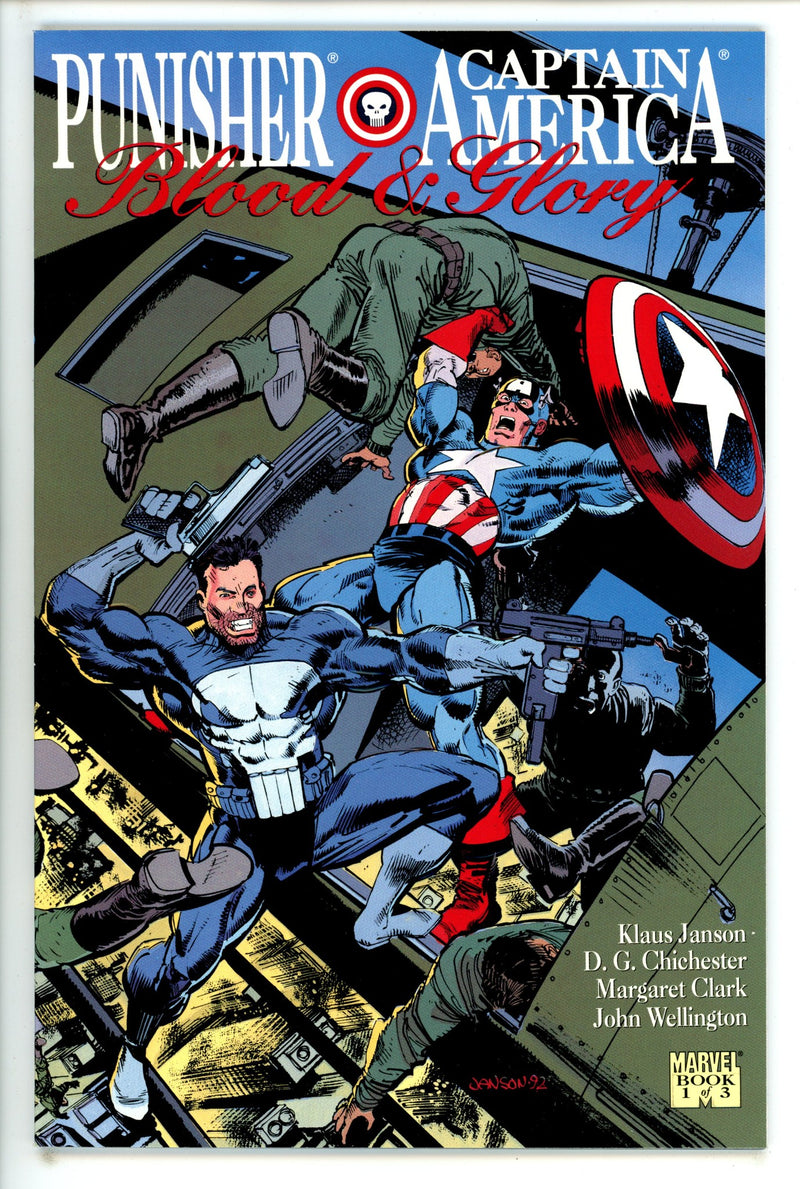Blood and Glory [Punisher / Captain America] 1 (1992)