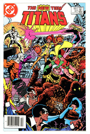 The New Teen Titans Vol 1 37 Canadian Price Variant VF/NM (9.0) (1983)