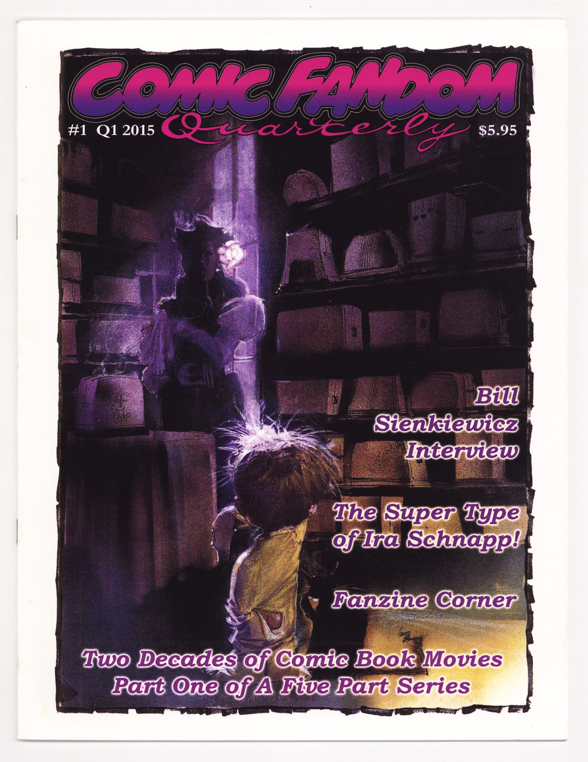 Comic Fandom Quarterly 1 Mid Grade (2015) 