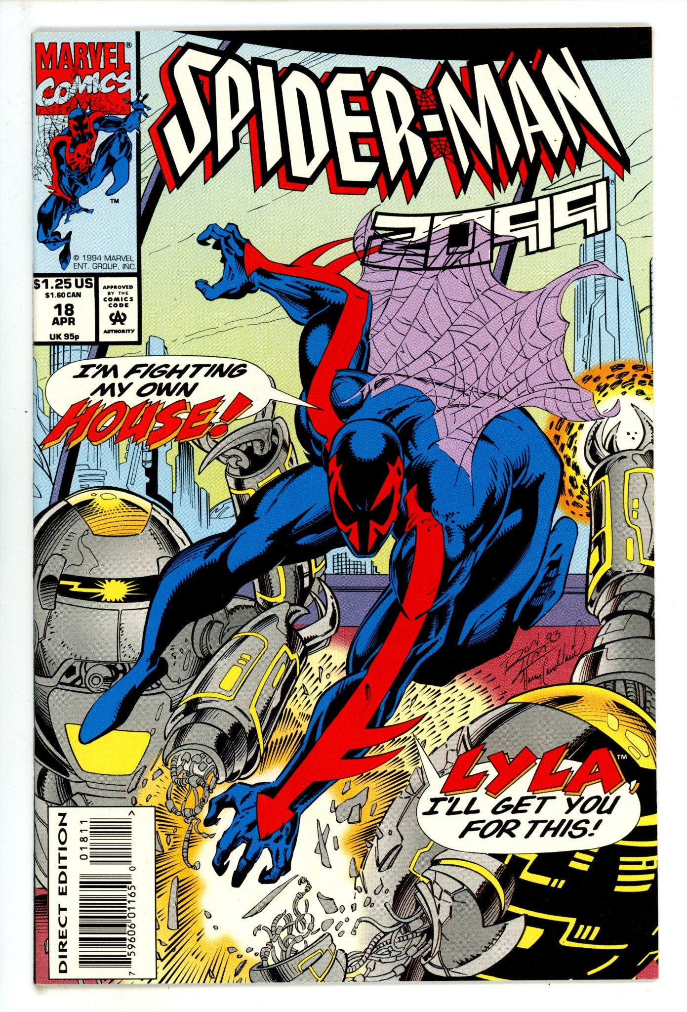 Spider-Man 2099 Vol 1 18 High Grade (1994) 