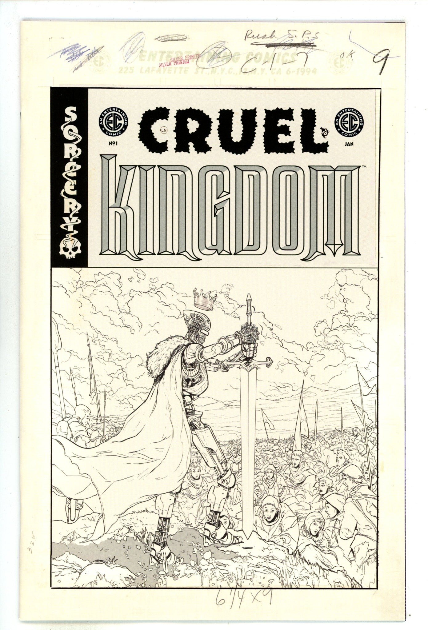 EC Cruel Kingdom 1 Pollina B&W Incentive Variant NM- (2025)