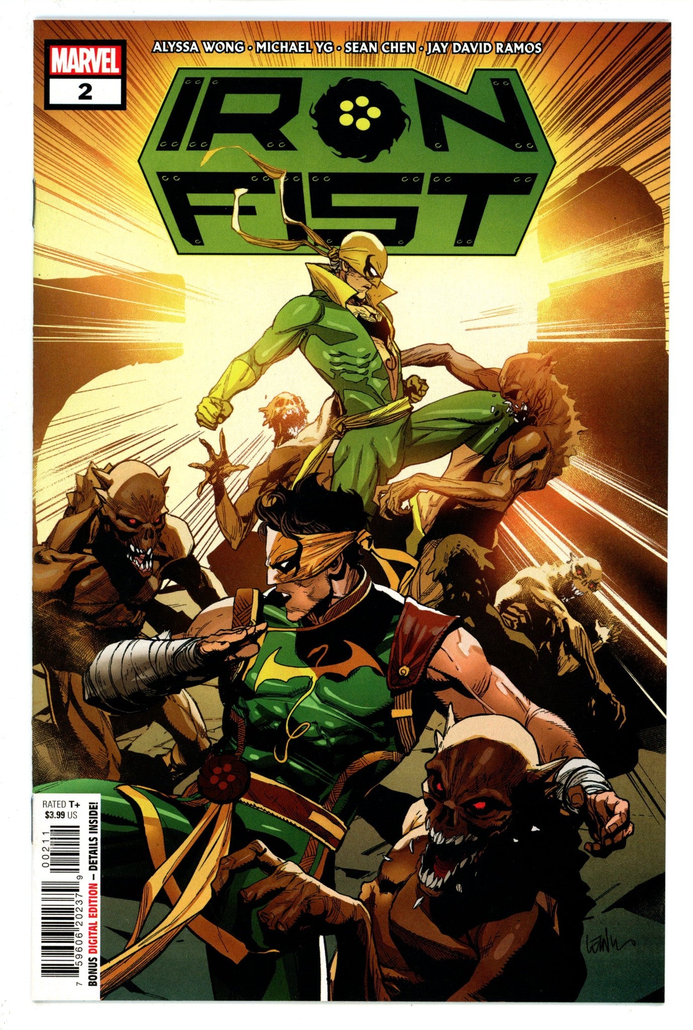 Iron Fist Vol 6 2 High Grade (2022) 