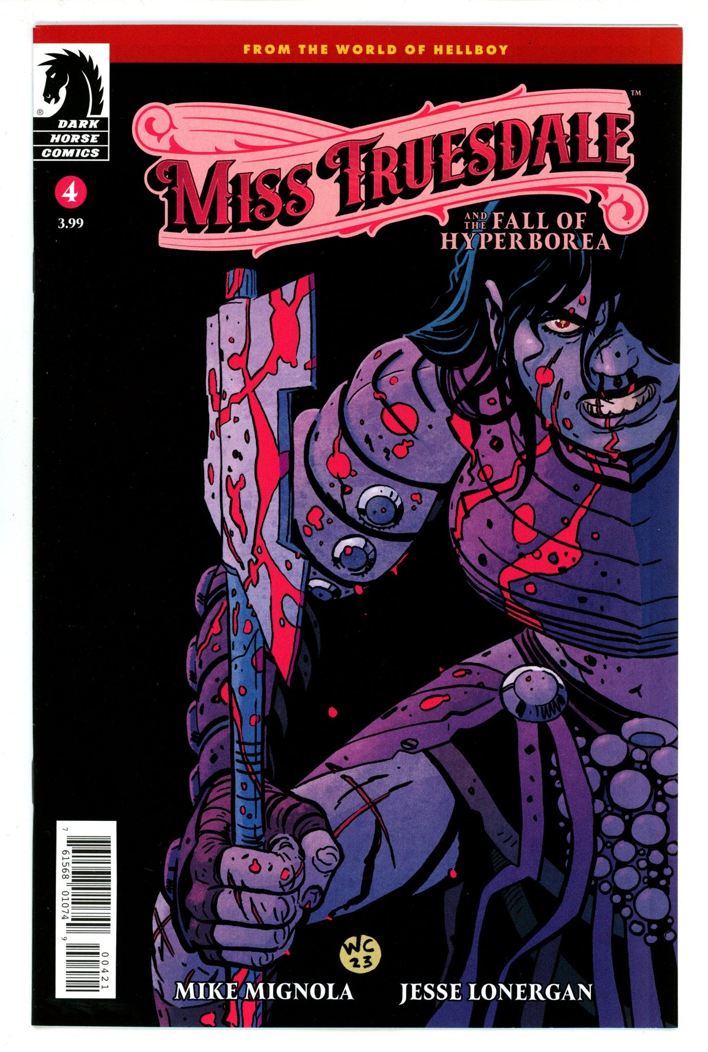 Miss Truesdale and the Fall of Hyperborea 4 High Grade (2023) Craig Variant 