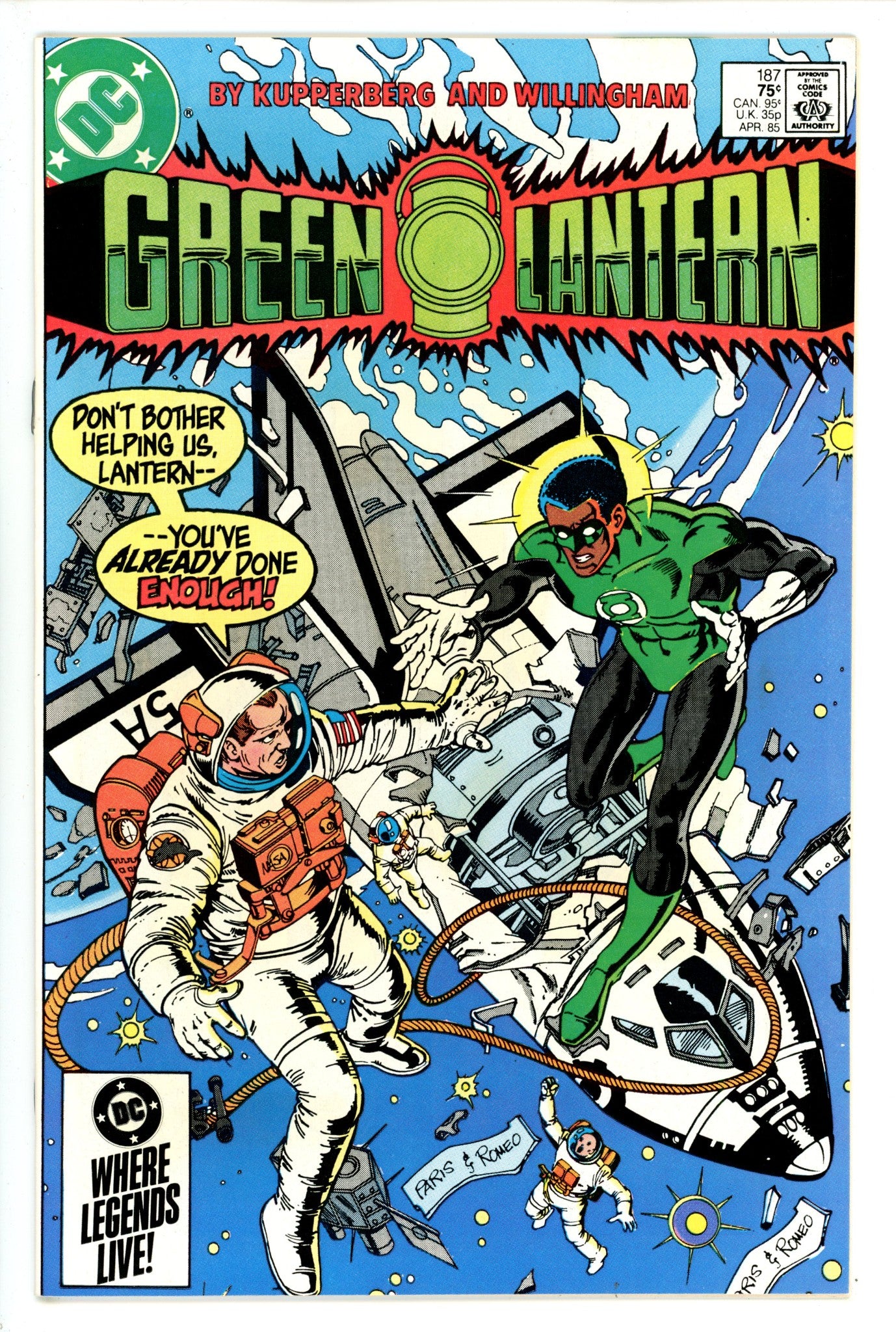 Green Lantern Vol 2 187 High Grade (1985) 
