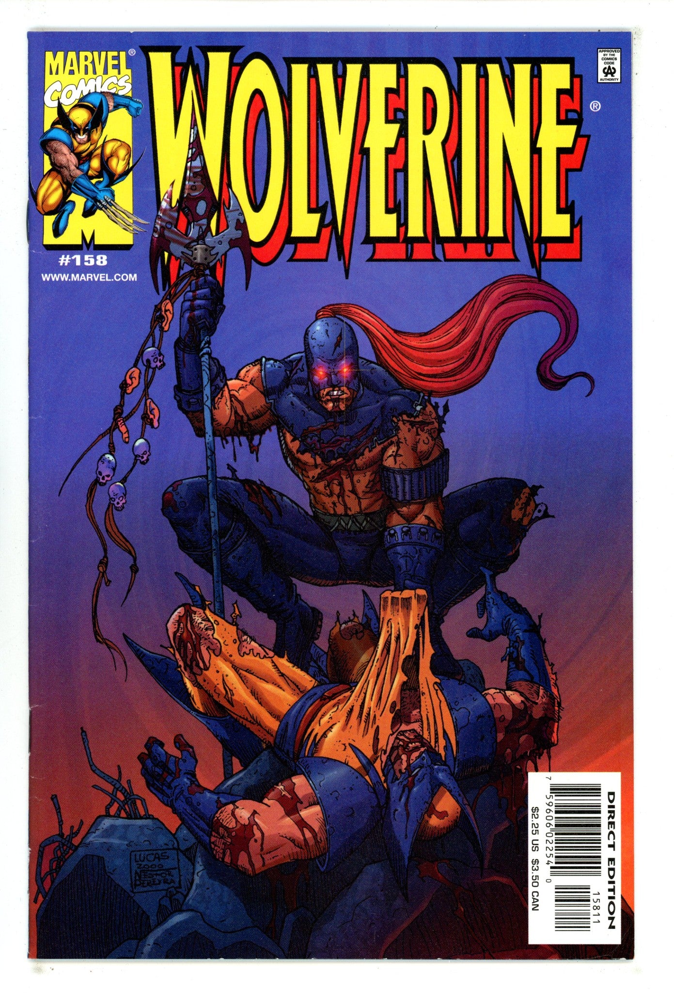 Wolverine Vol 2 158 Mid Grade (2001) 