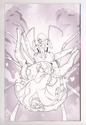Disney Villains Ursula  3 Andolfo  B&W Virgin Incentive   (2026)