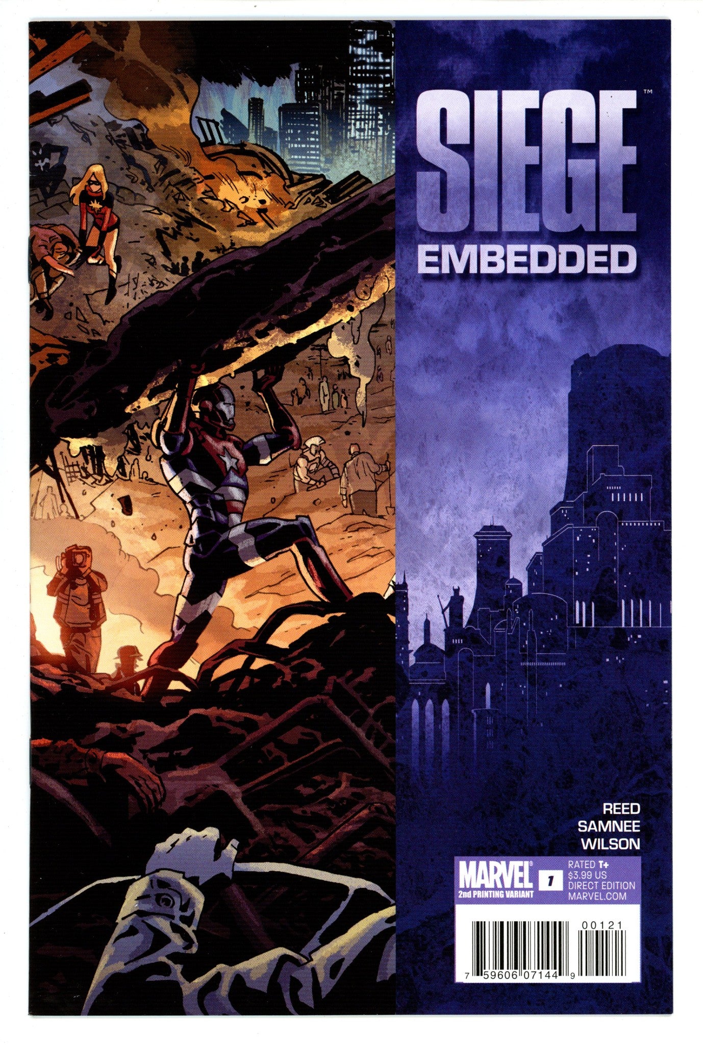 Siege: Embedded1High Grade(2010)2nd Print