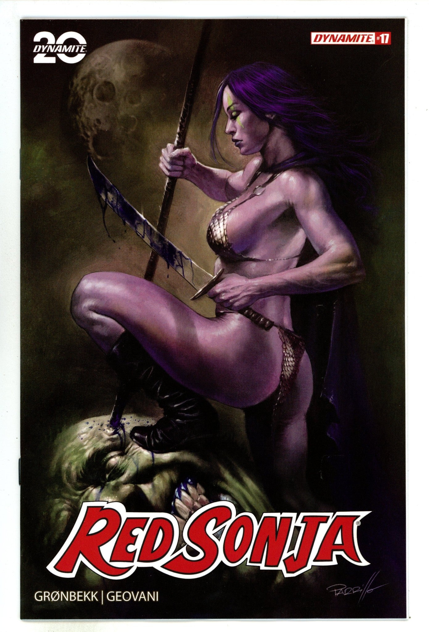 Red Sonja Vol 7 17 Parrillo Ultraviolet Variant (2025)