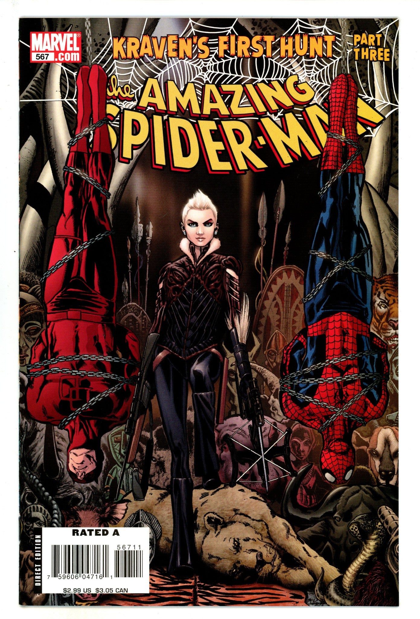 The Amazing Spider-Man Vol 2 567 NM- (9.2) (2008) 