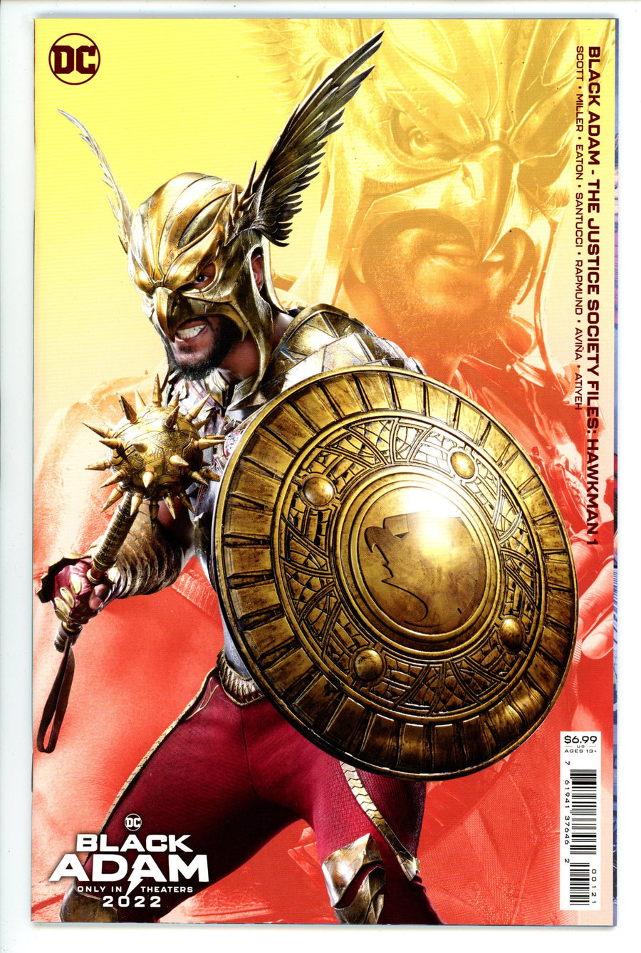Black Adam - The Justice Society Files: Hawkman1High Grade(2022) PhotoVariant