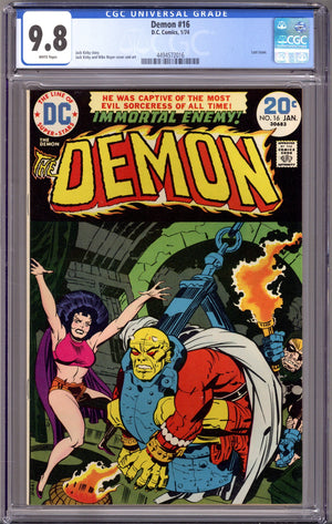 The Demon Vol 1 16 CGC 9.8 (NM/M) (1974)