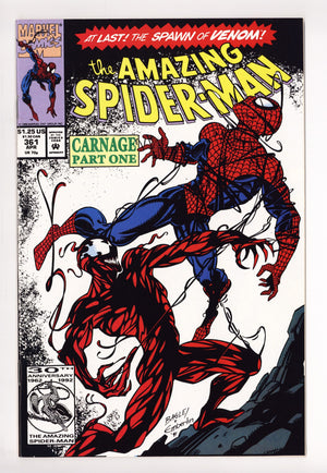 The Amazing Spider-Man Vol 1 361 VF/NM (9.0) (1992)