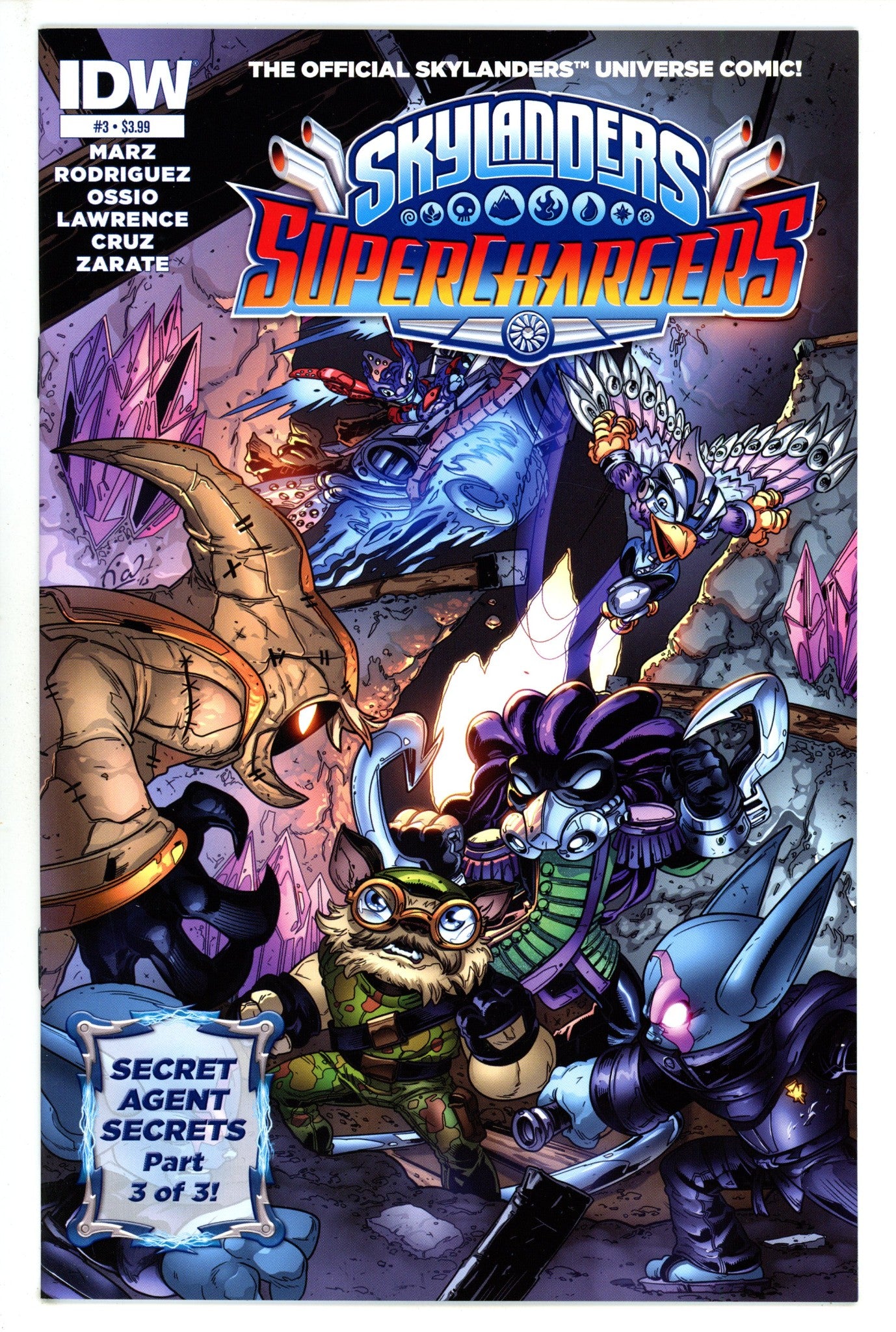 Skylanders: Superchargers 3 NM- (9.2) (2015) 