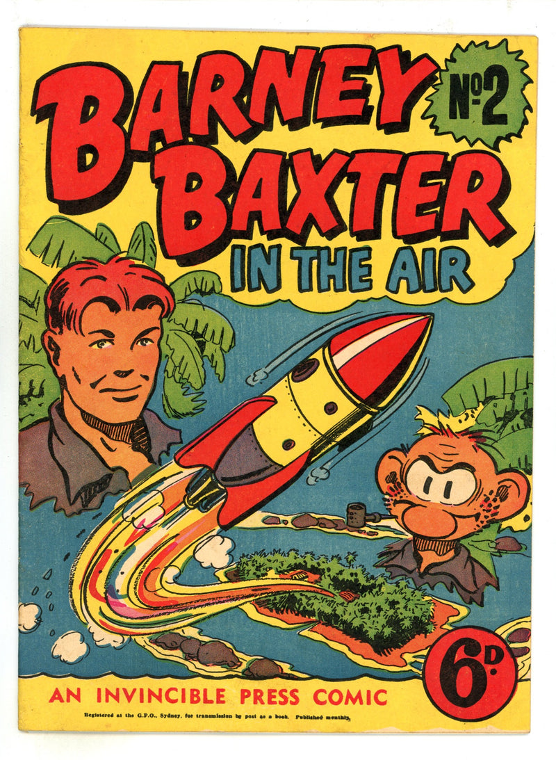 Barney Baxter in the Air 2 FN/VF (7.0) (1950) 