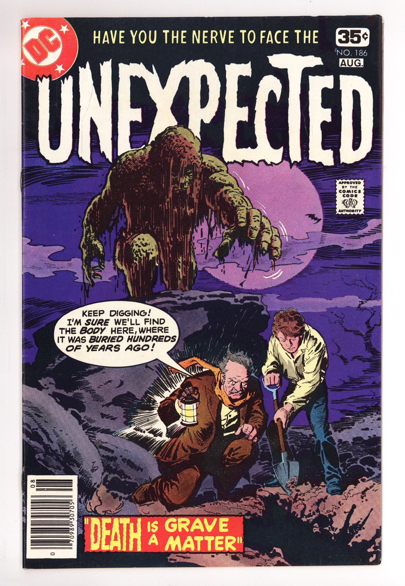 The Unexpected Vol 1 186 FN/VF (7.0) (1978) 