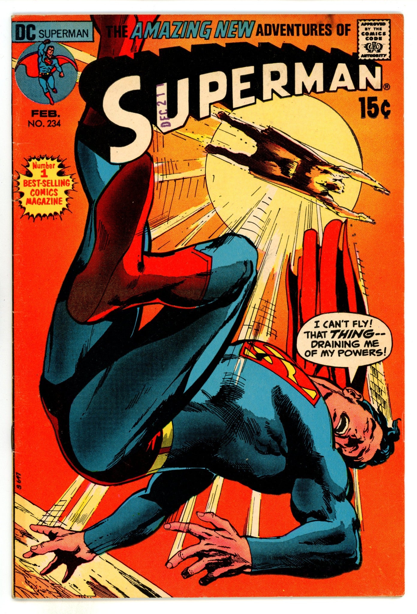 Superman Vol 1 234 FN- (5.5) (1971) 