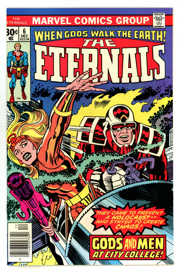 The Eternals Vol 1 6 VF (8.0) (1976)