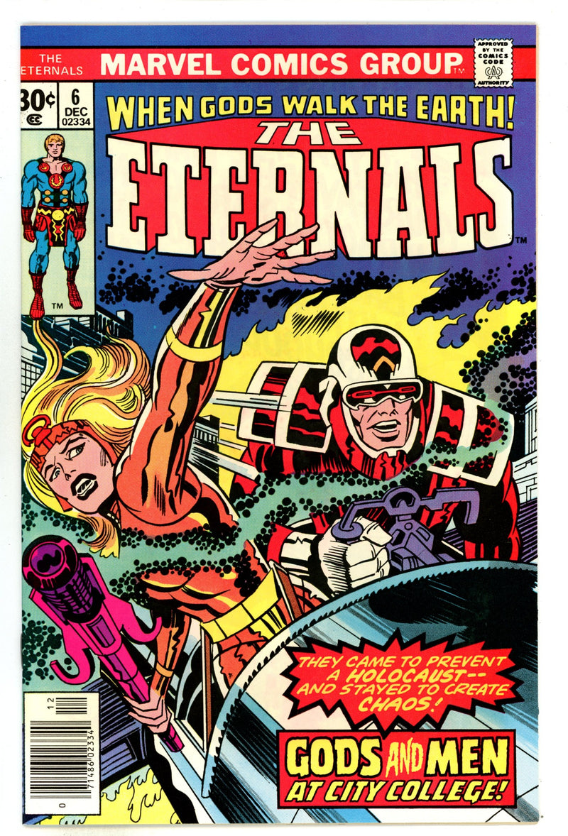 The Eternals Vol 1 6 VF (8.0) (1976) 