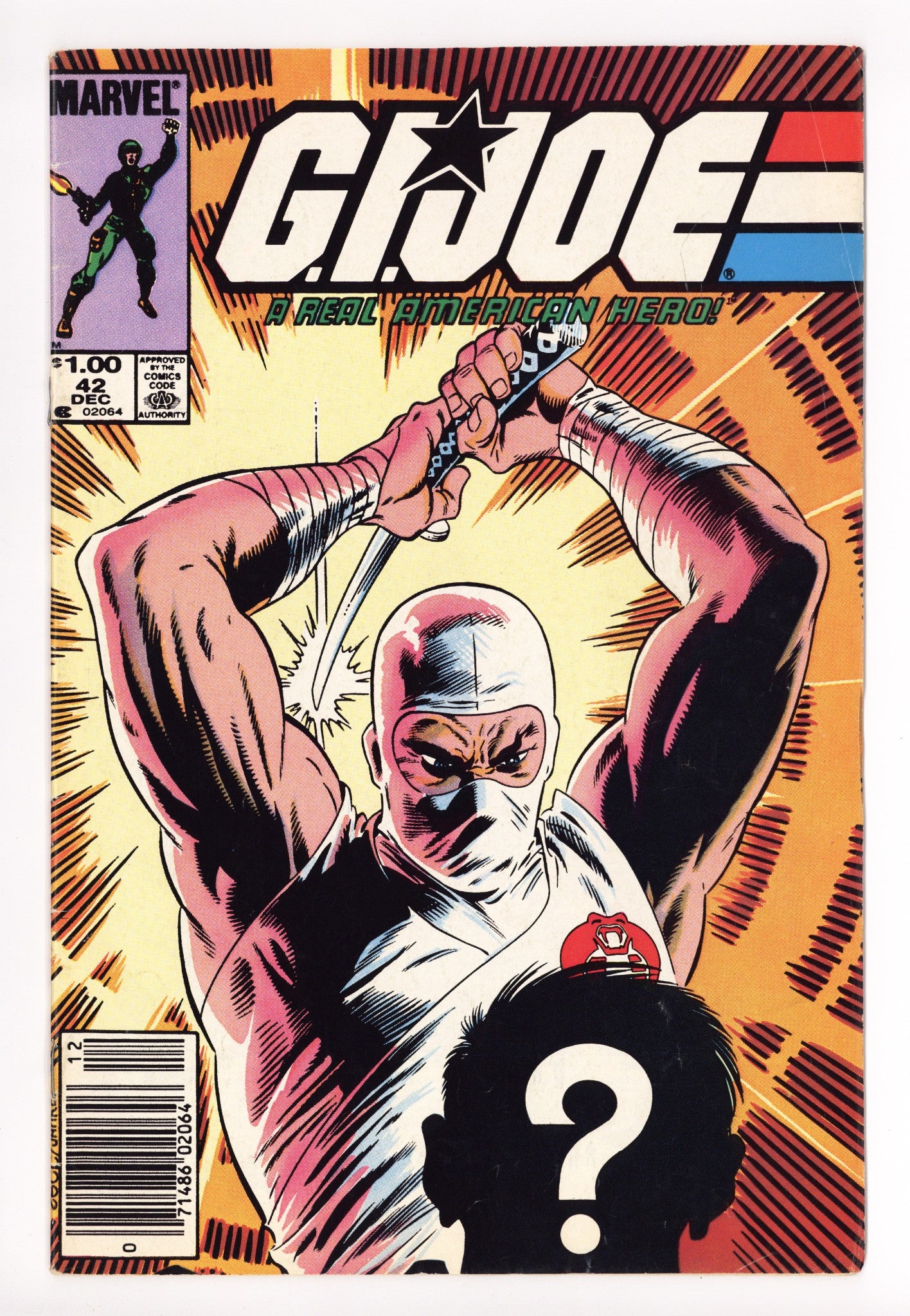 G.I. Joe, A Real American Hero 42 Low Grade (1985) Canadian Price Variant 