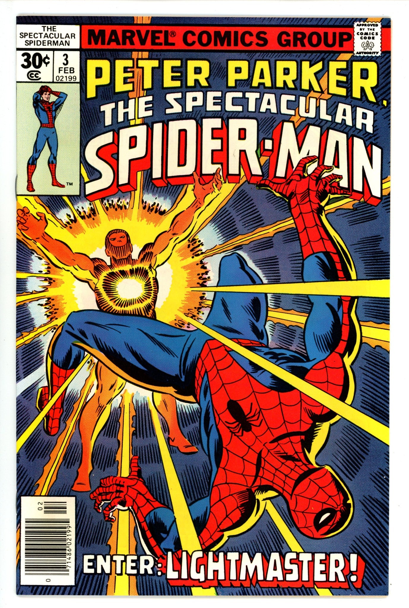 The Spectacular Spider-Man Vol 1 3 VF+ (8.5) (1977) 