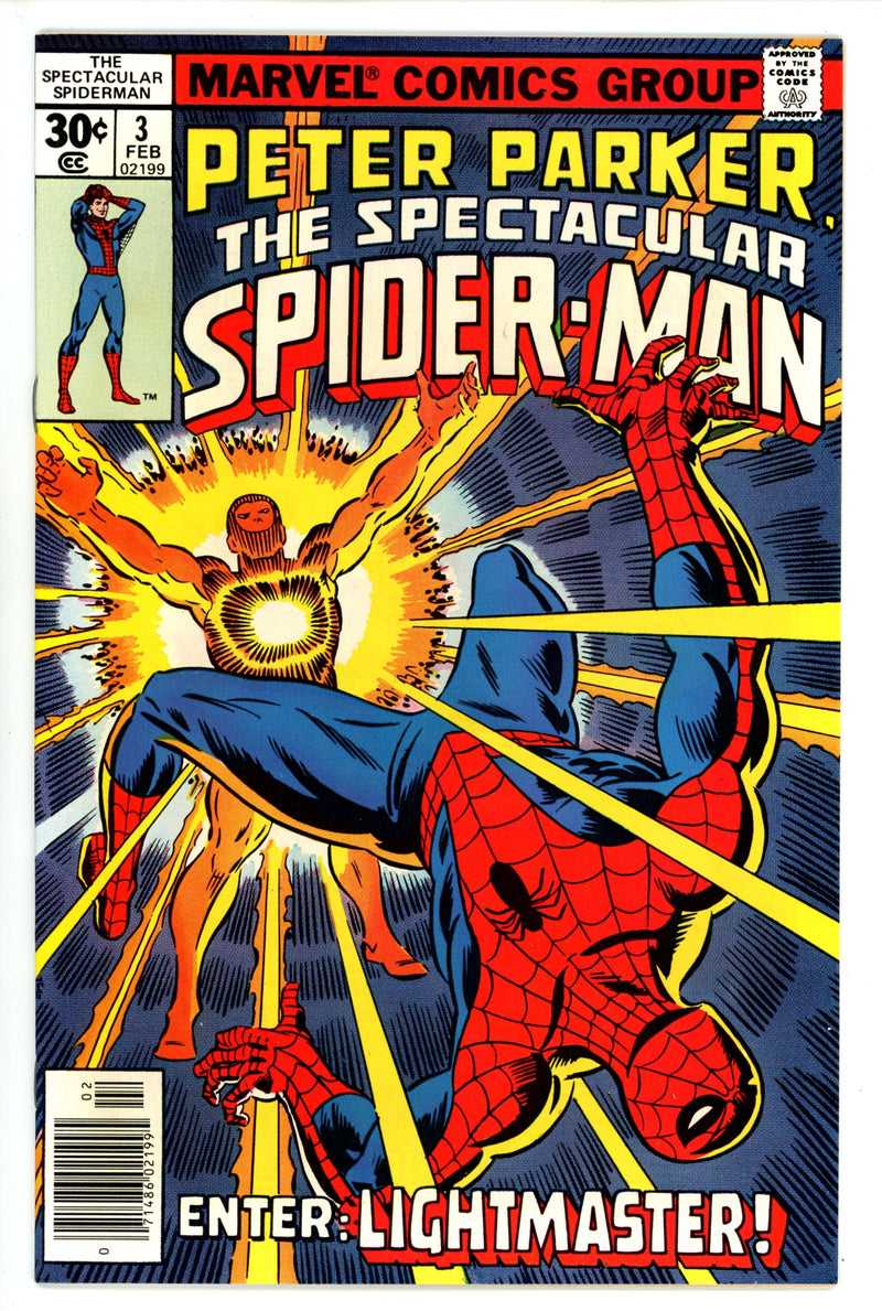 The Spectacular Spider-Man Vol 1 3 VF+ (8.5) (1977) 