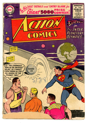 Action Comics Vol 1 220 GD (2.0) (1956) 