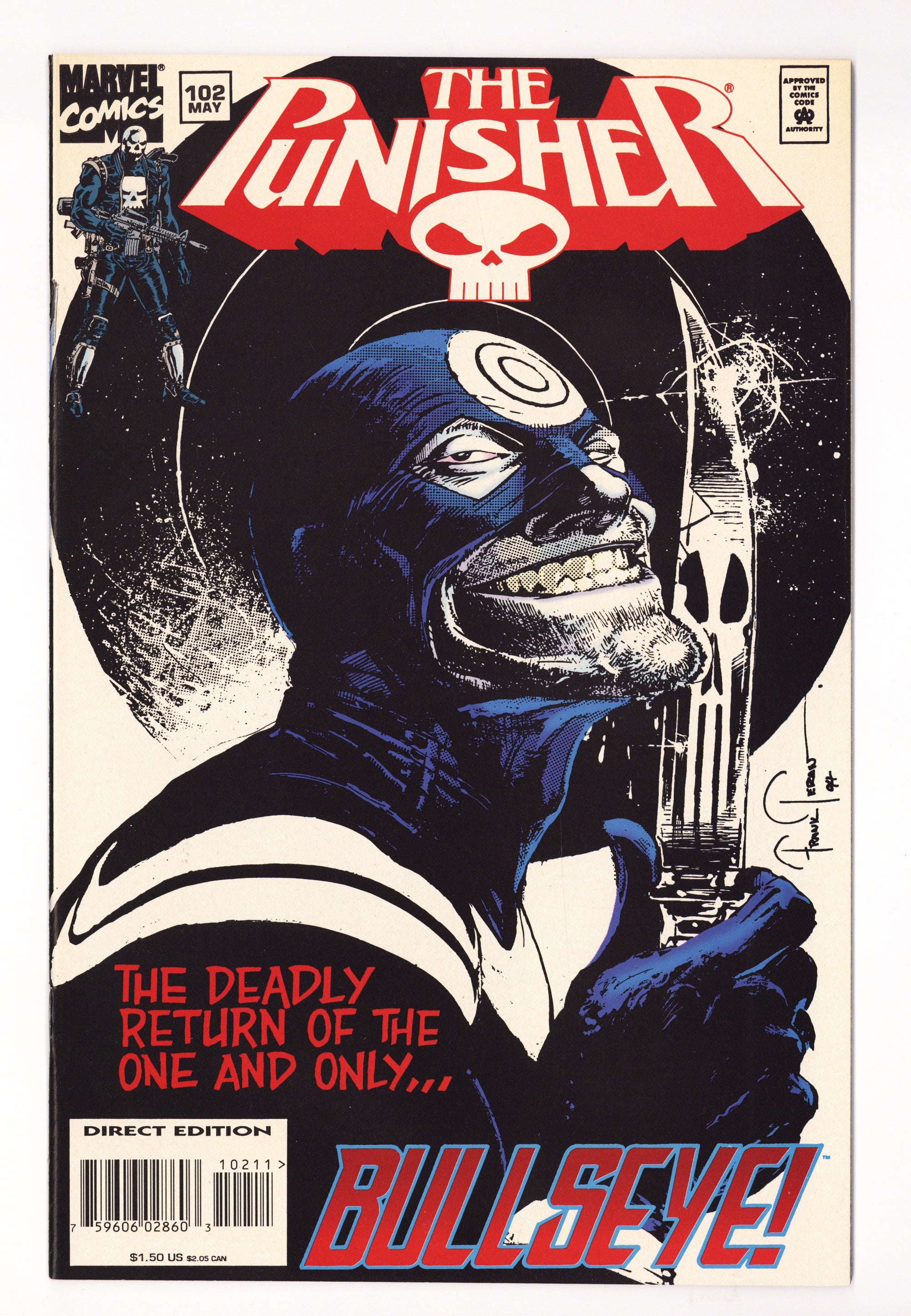 The Punisher Vol 2 102  NM- (9.2)   (1995)        