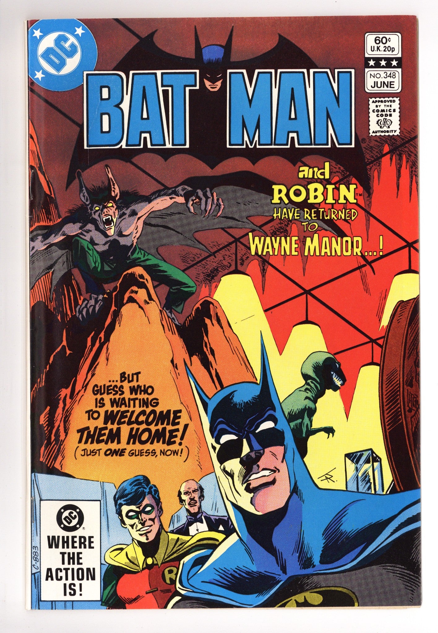 Batman Vol 1 348 Low Grade (1982) 