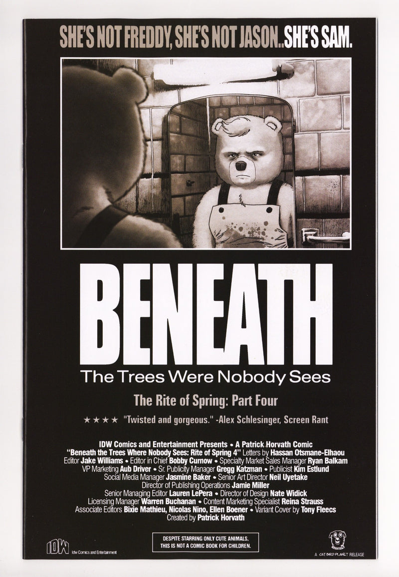 Beneath The Trees Where Nobody Sees: Rite Of Spring 4 Fleecs Homage Virgin Incentive NM (2025)