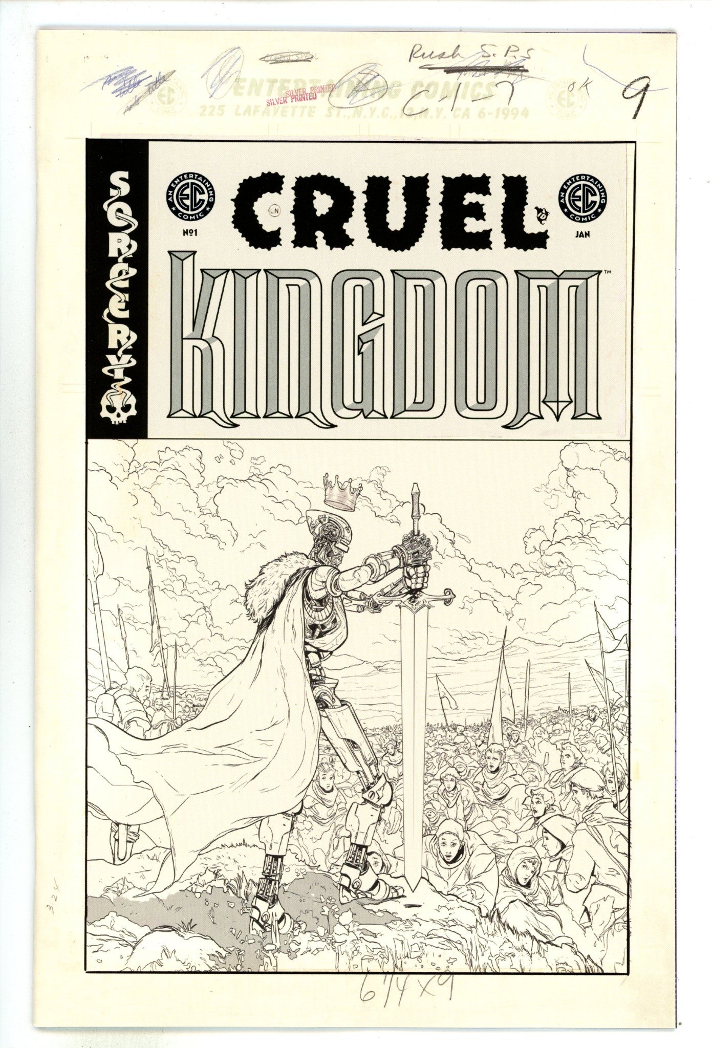 EC Cruel Kingdom 1 Pollina B&W Incentive Variant NM (2025)