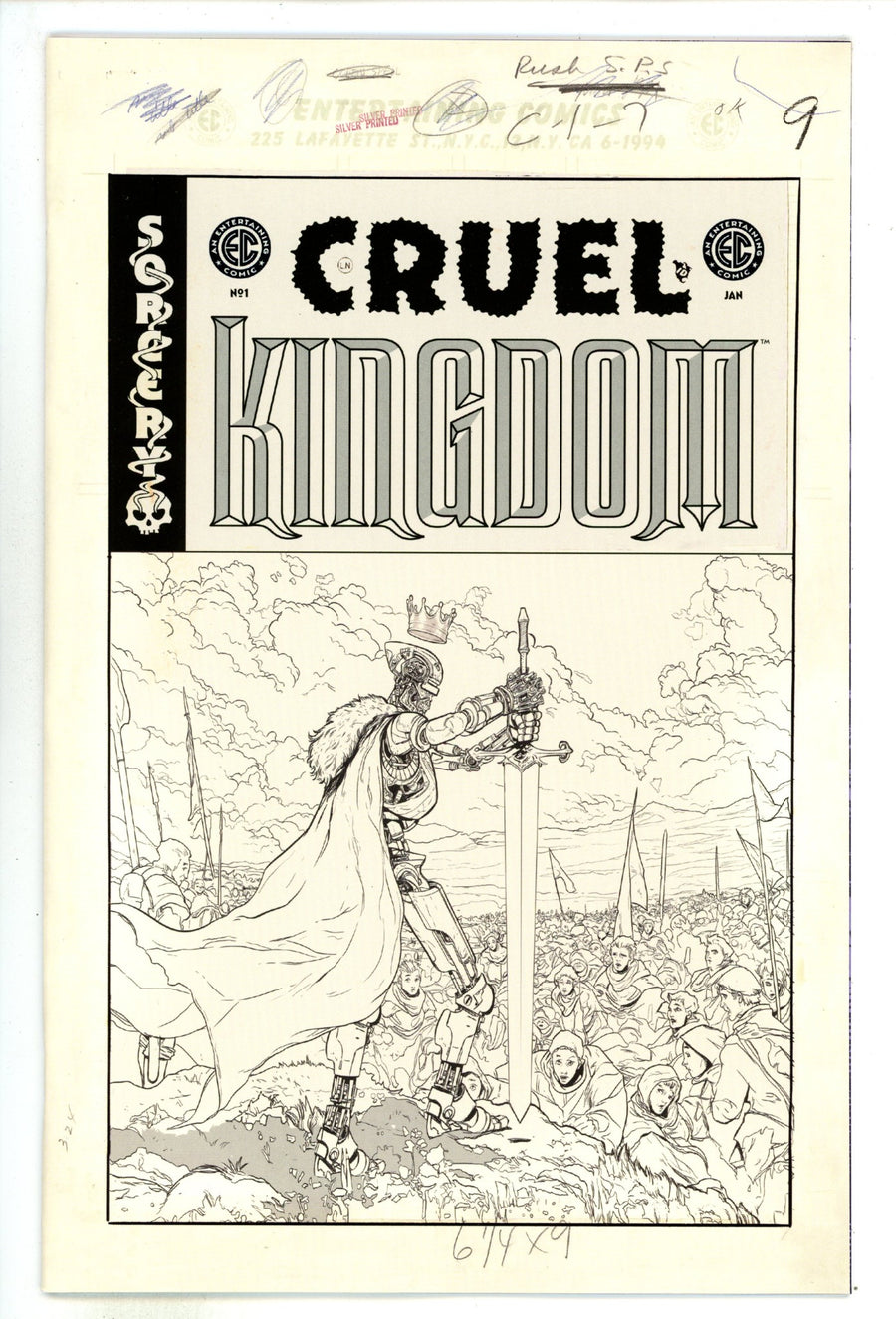 EC Cruel Kingdom 1 Pollina B&W Incentive Variant NM (2025)