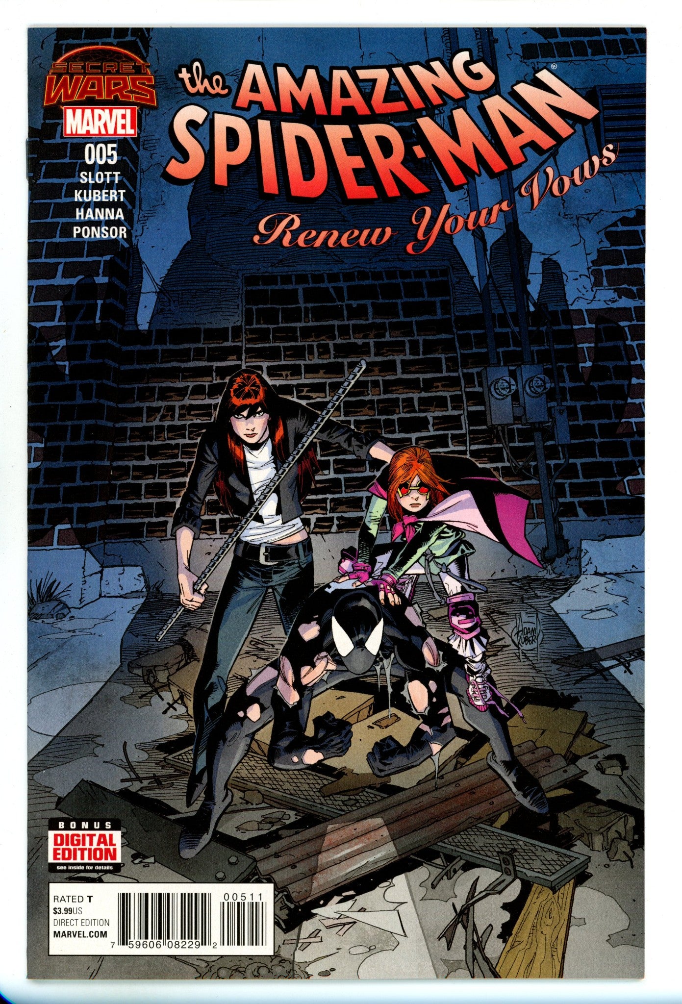 Amazing Spider-Man: Renew Your Vows Vol 1 5 High Grade (2015) 