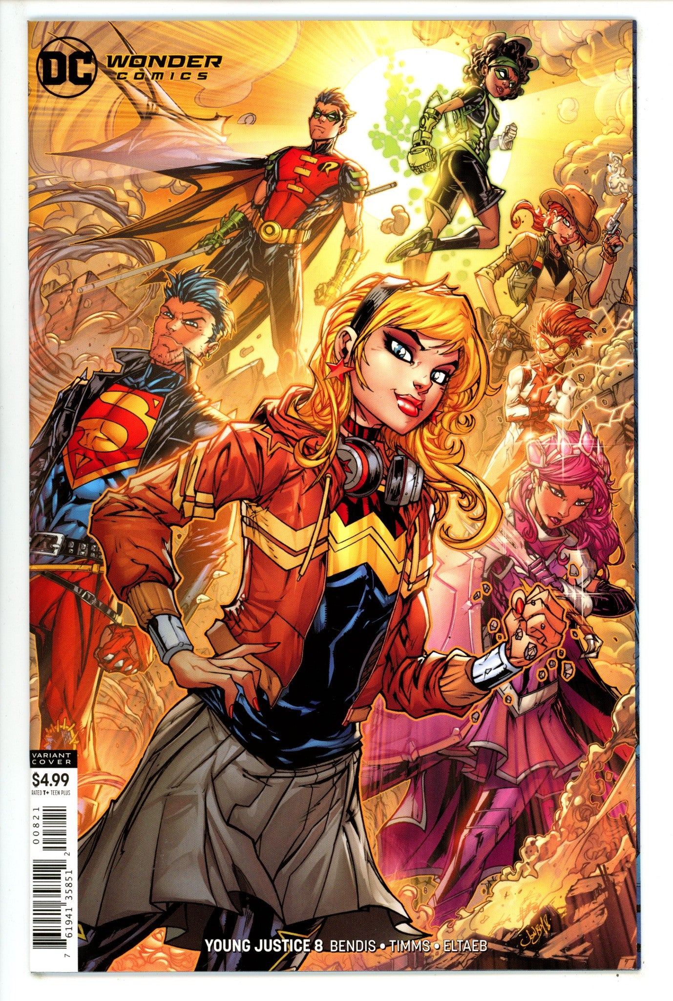 Young Justice Vol 3 8 Meyers Variant (2019)