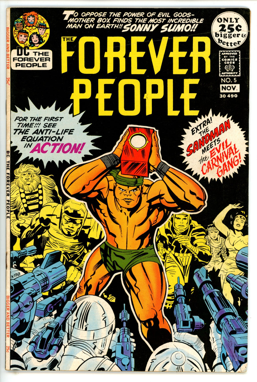 The Forever People Vol 1 5 FN (6.0) (1971) 