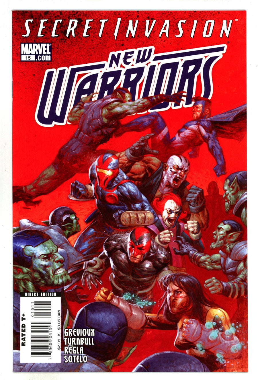 New Warriors Vol 4 15 High Grade (2008) 