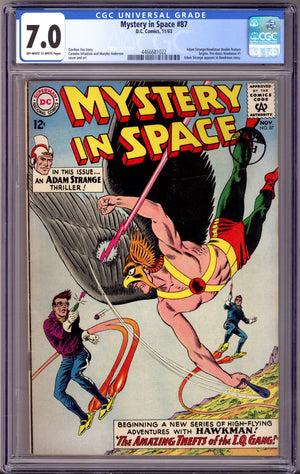 Mystery in Space Vol 1 87 CGC 7.0 (FN/VF) (1963)